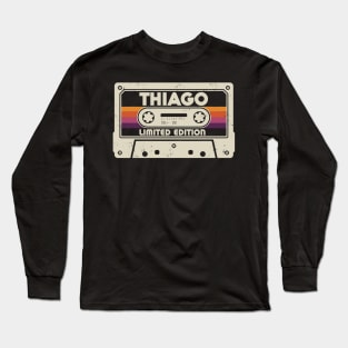 Thiago Name Limited Edition Long Sleeve T-Shirt